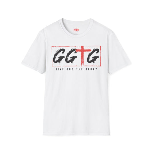 Unisex Inspirational T-Shirt - 'Give God the Glory' & 'Tell Your Story'