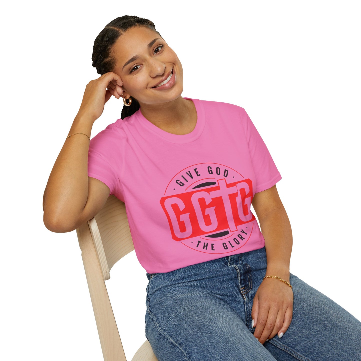 Inspirational Unisex T-Shirt - "Give God The Glory" & "Tell Your Story"
