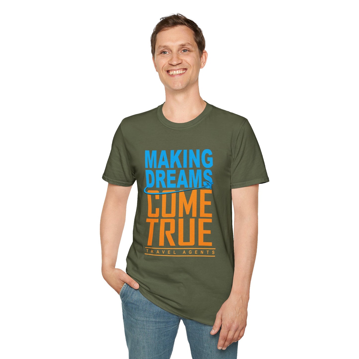 Travel Agent T-Shirt — "MakingDreams Travel Agent" Graphic Tee