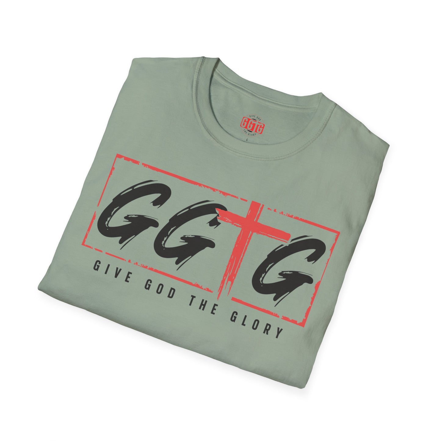 Unisex Inspirational T-Shirt - 'Give God the Glory' & 'Tell Your Story'