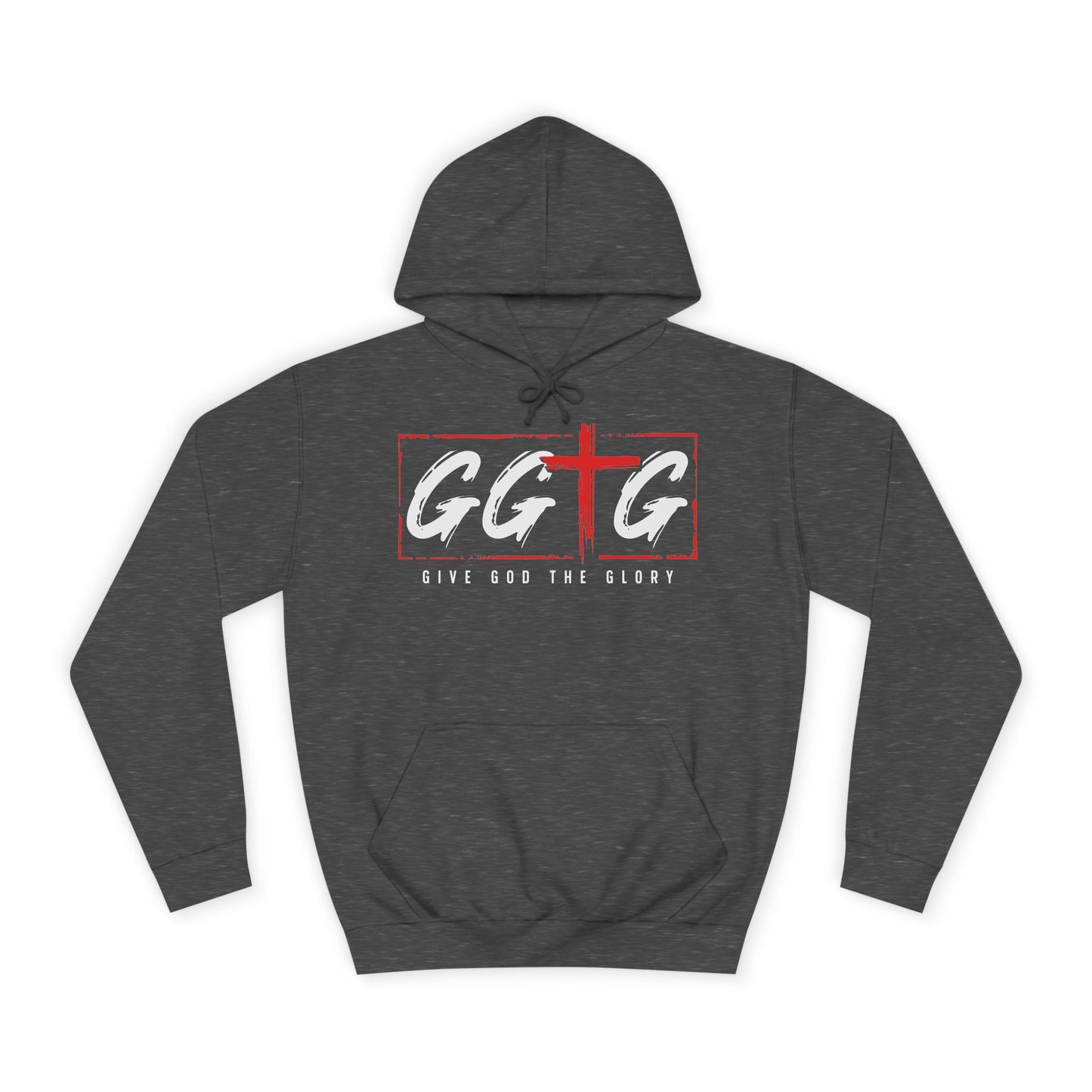 Unisex College Hoodie - Give God the Glory