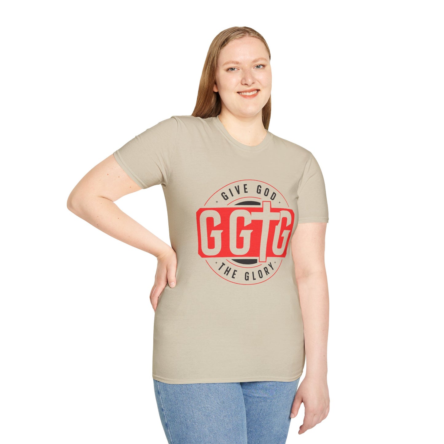 Inspirational Unisex T-Shirt - "Give God The Glory" & "Tell Your Story"