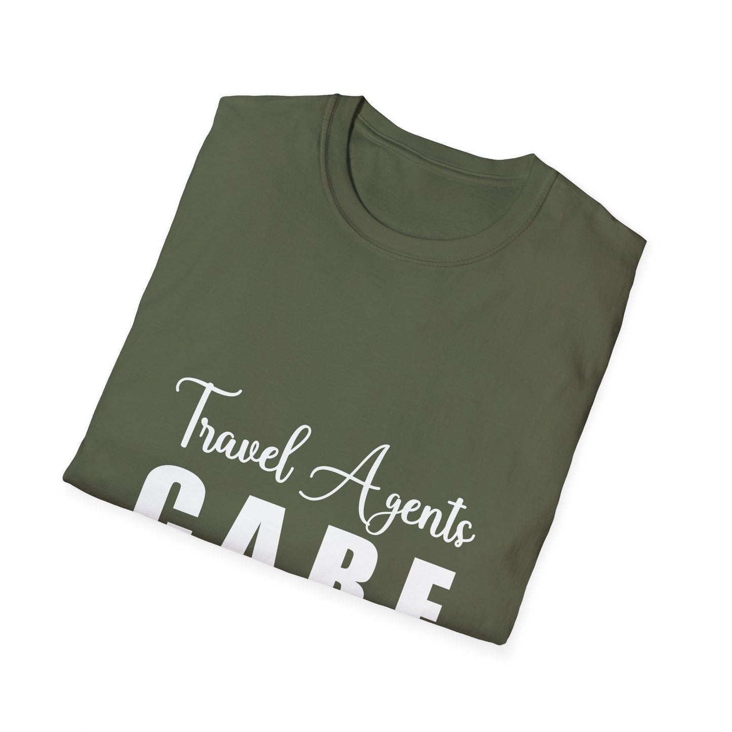 Travel Agent T-Shirt — " CARE Travel Agent" Graphic Tee