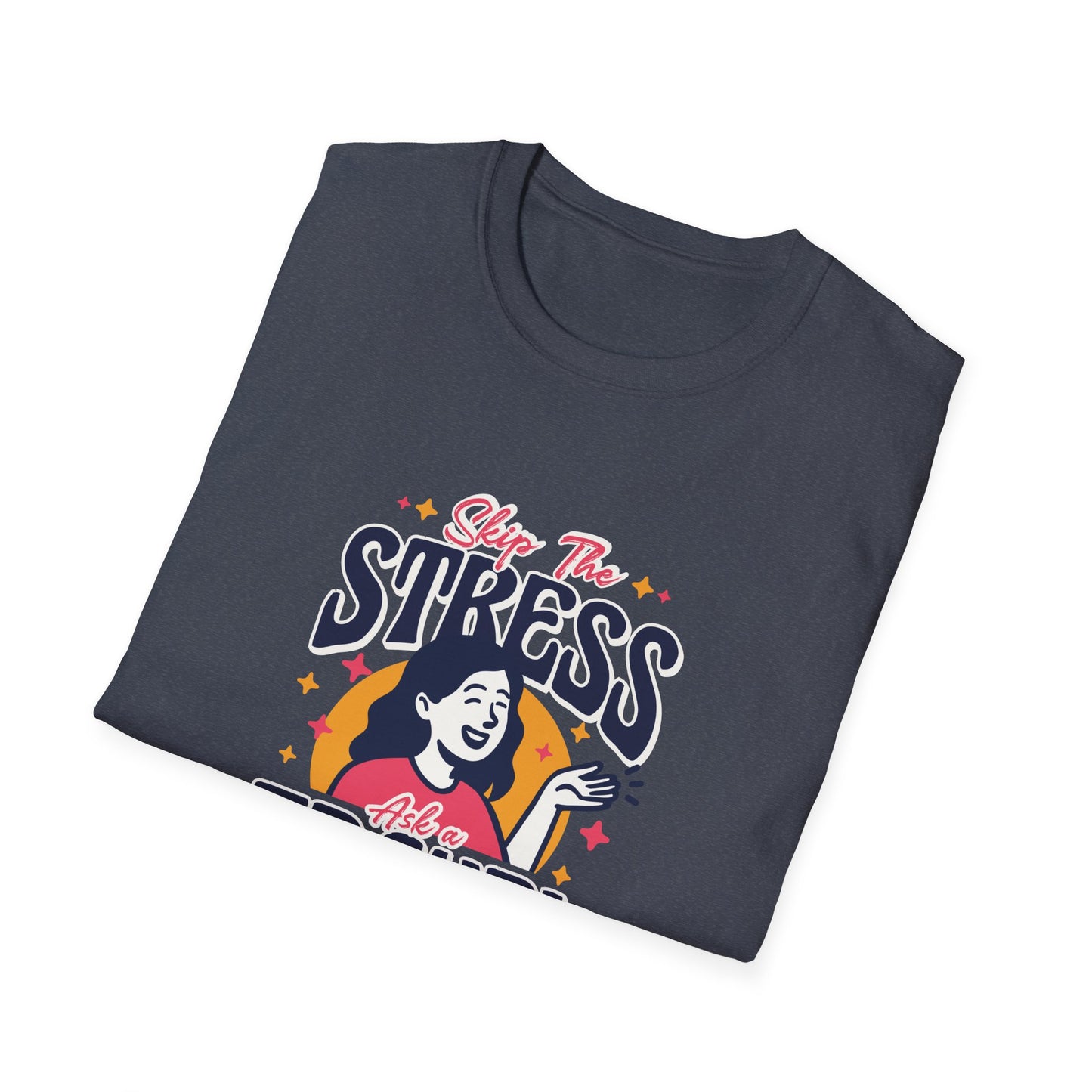 Travel Agent T-Shirt — " Skip the Stress Call a Travel Agent" Graphic Tee
