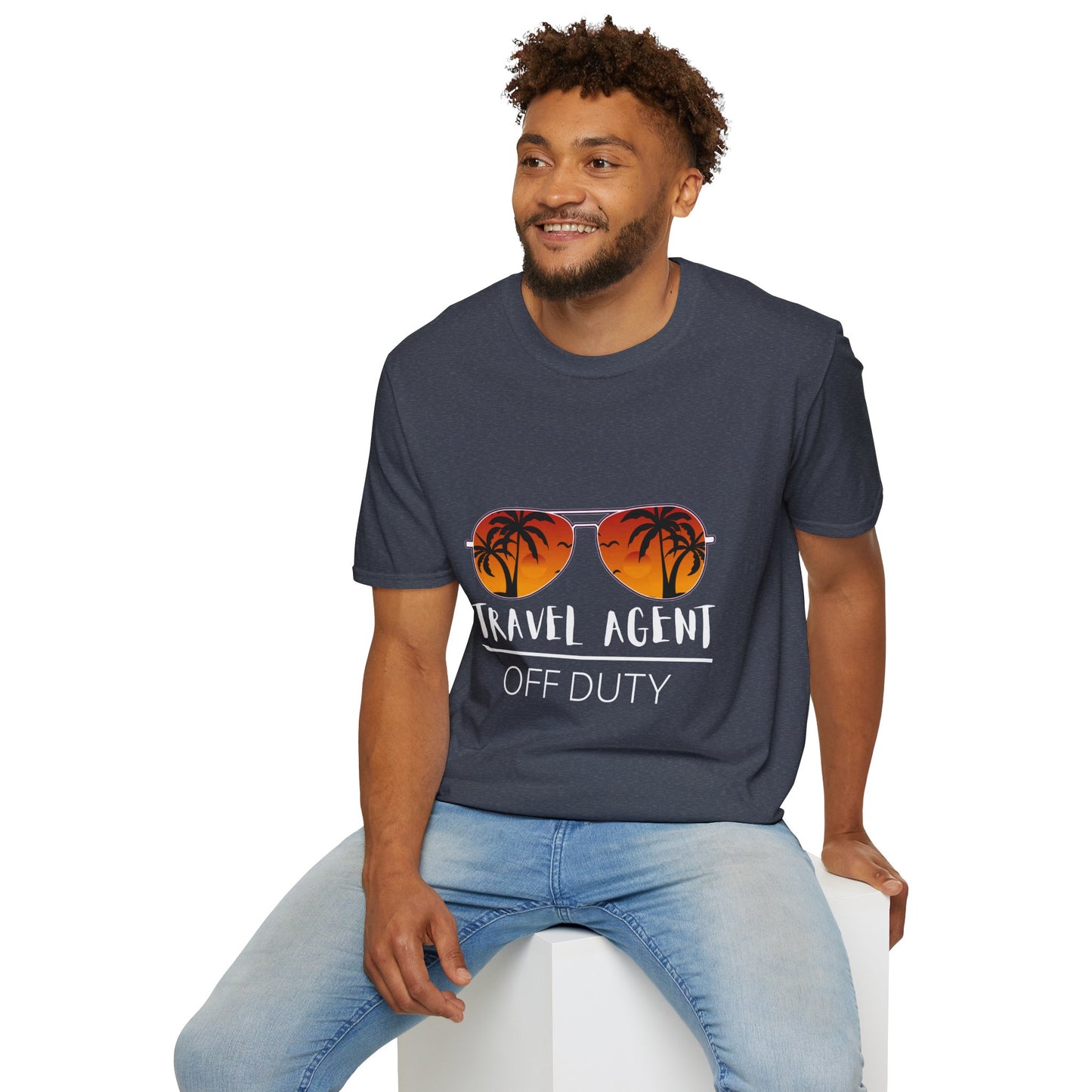Travel Agent T-Shirt — "Off Duty - Travel Agent" Graphic Tee