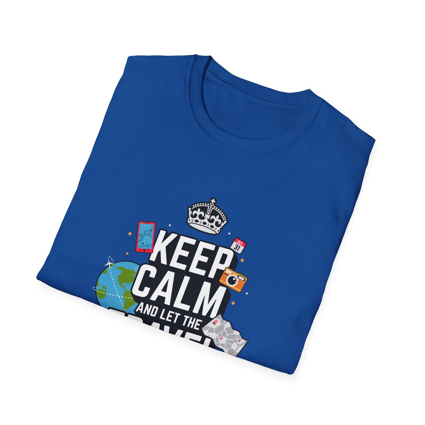 Travel Agent T-Shirt — "Keep Calm Travel Agent" Graphic Tee