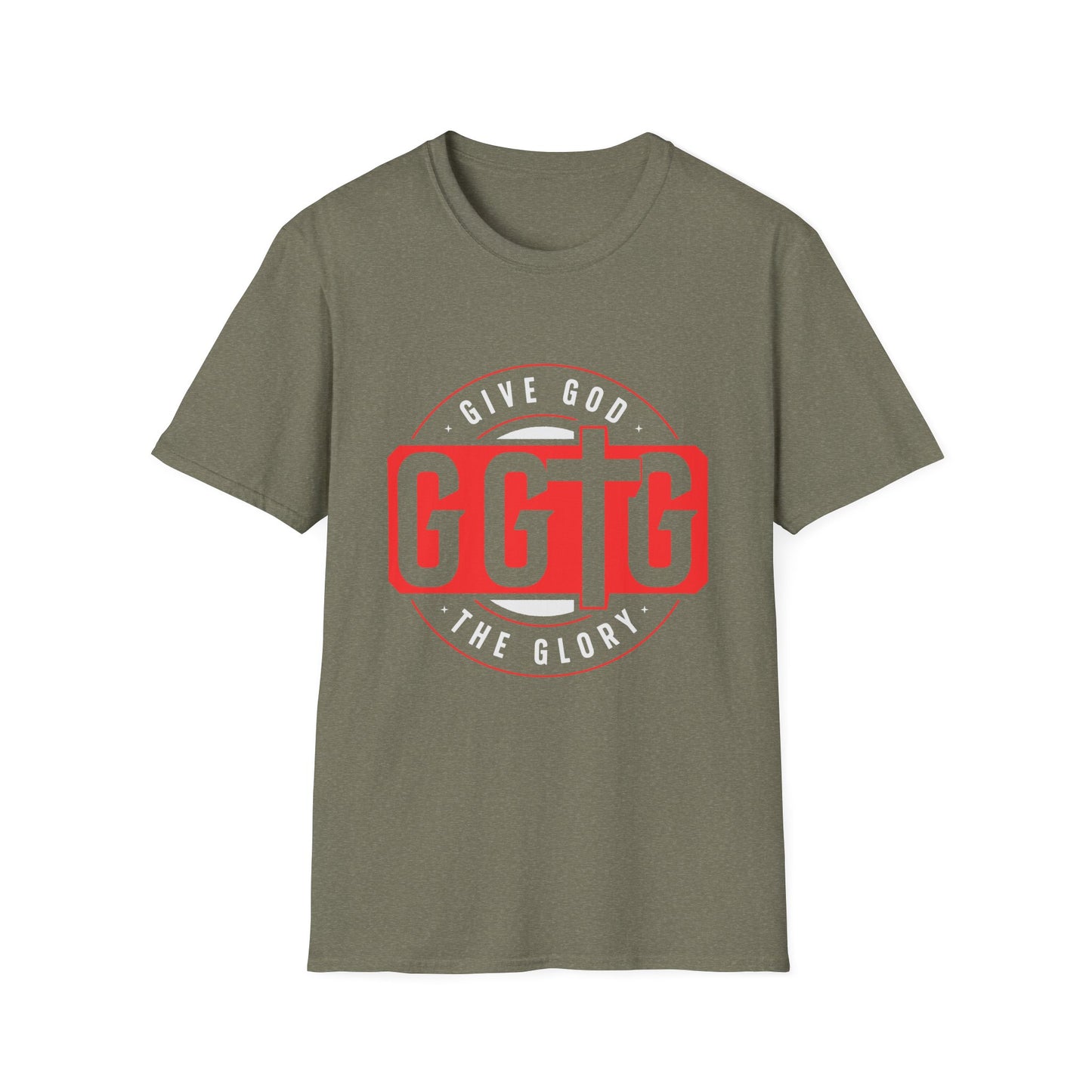 Unisex Softstyle T-Shirt - 'Give God the Glory & Tell Your Story' Inspirational Tee