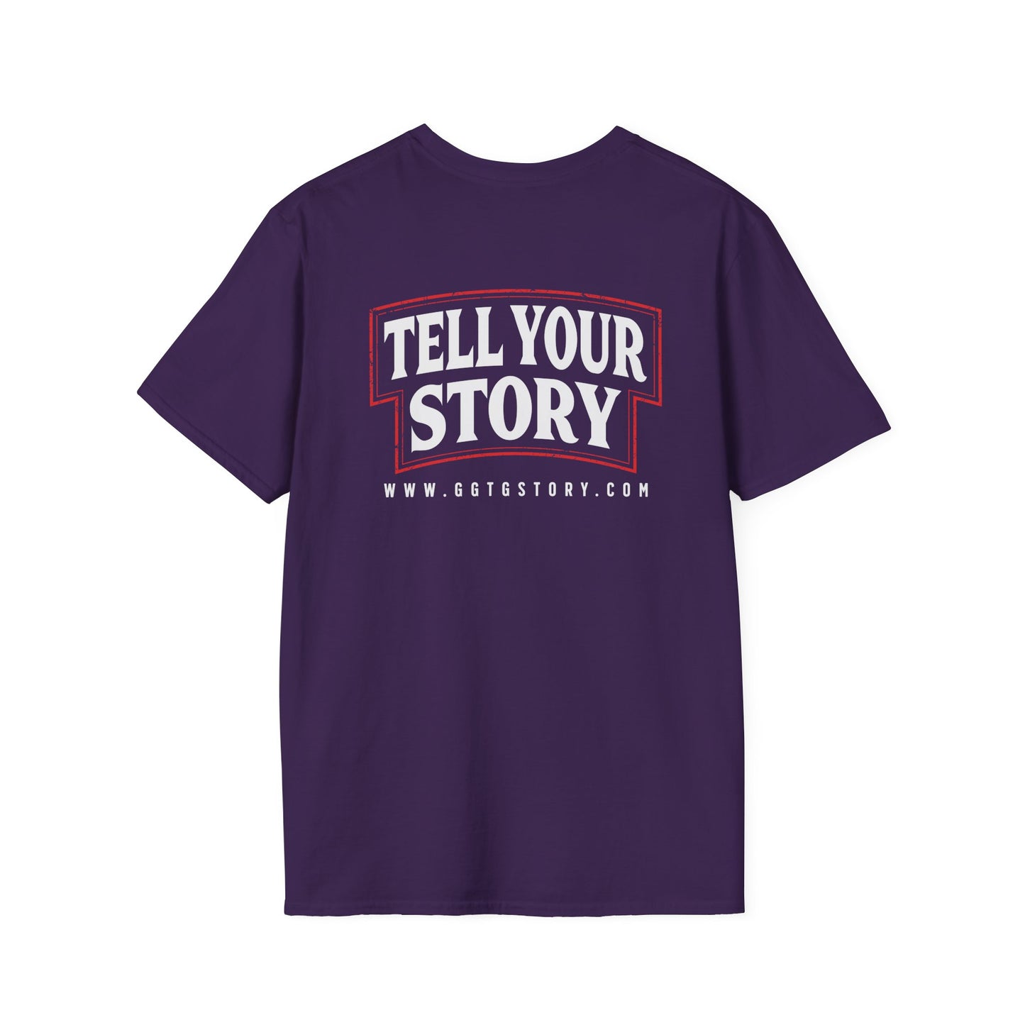 Unisex Softstyle T-Shirt - 'Give God the Glory & Tell Your Story' Inspirational Tee