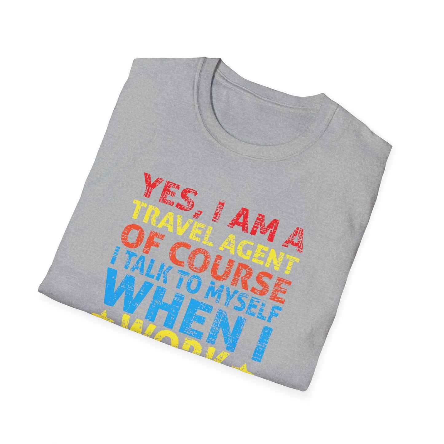 Travel Agent T-Shirt — "Expert Advice - Travel Agent" Graphic Tee