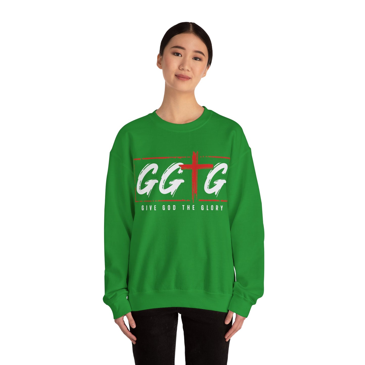 Inspiring Unisex Crewneck Sweatshirt - "Tell Your Story" Design