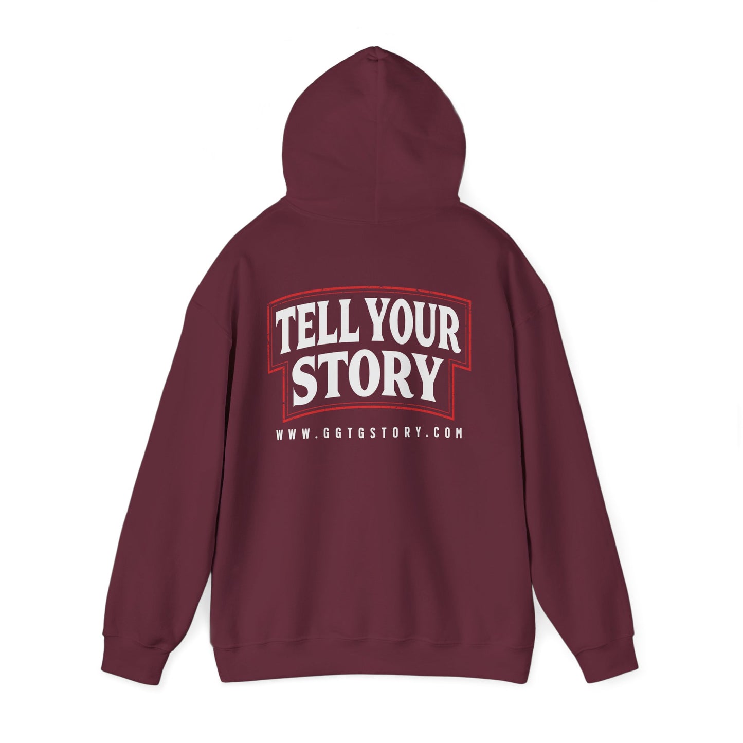 Give God the Glory Unisex Hooded Sweatshirt - Inspirational Comfort Wear