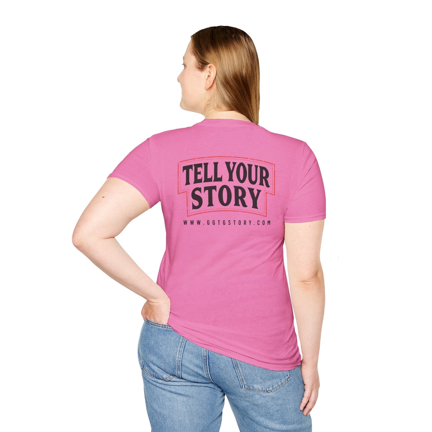 Inspirational Unisex T-Shirt - "Give God The Glory" & "Tell Your Story"