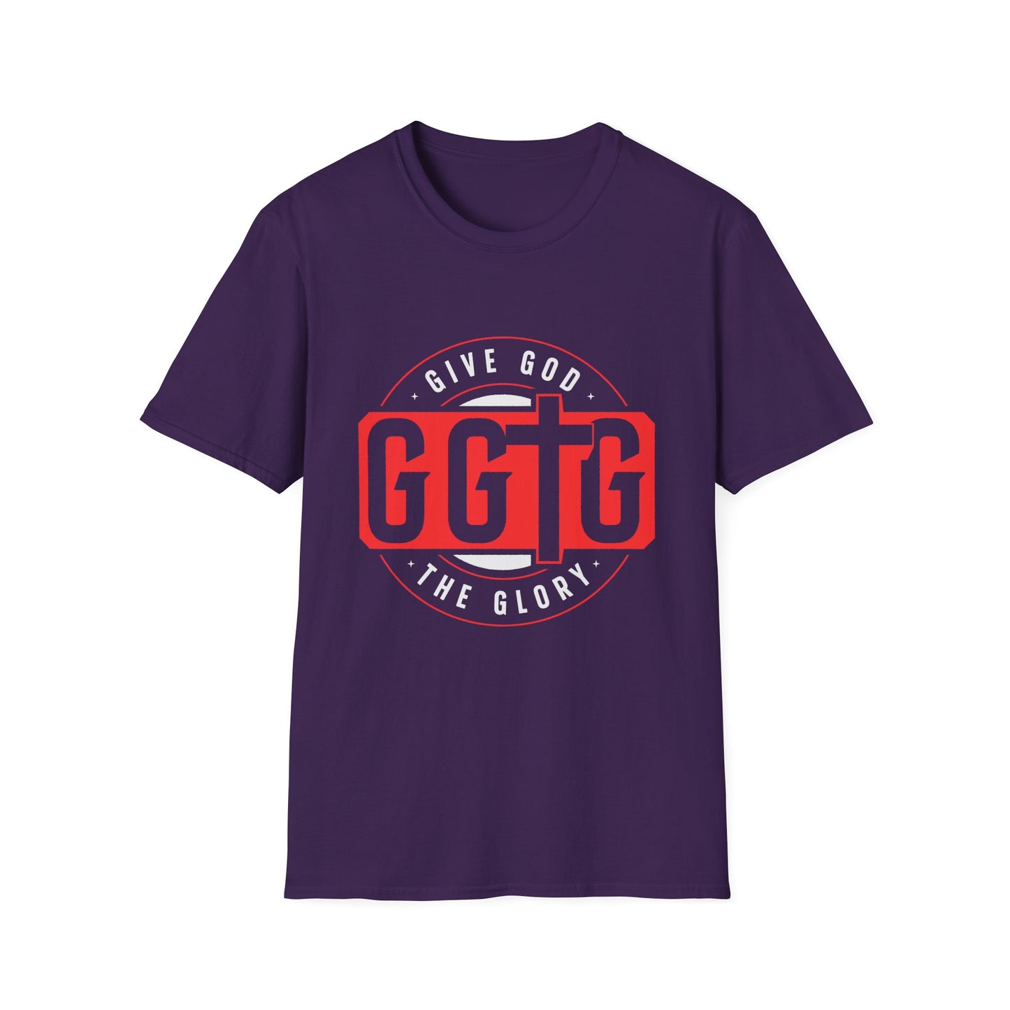Unisex Softstyle T-Shirt - 'Give God the Glory & Tell Your Story' Inspirational Tee