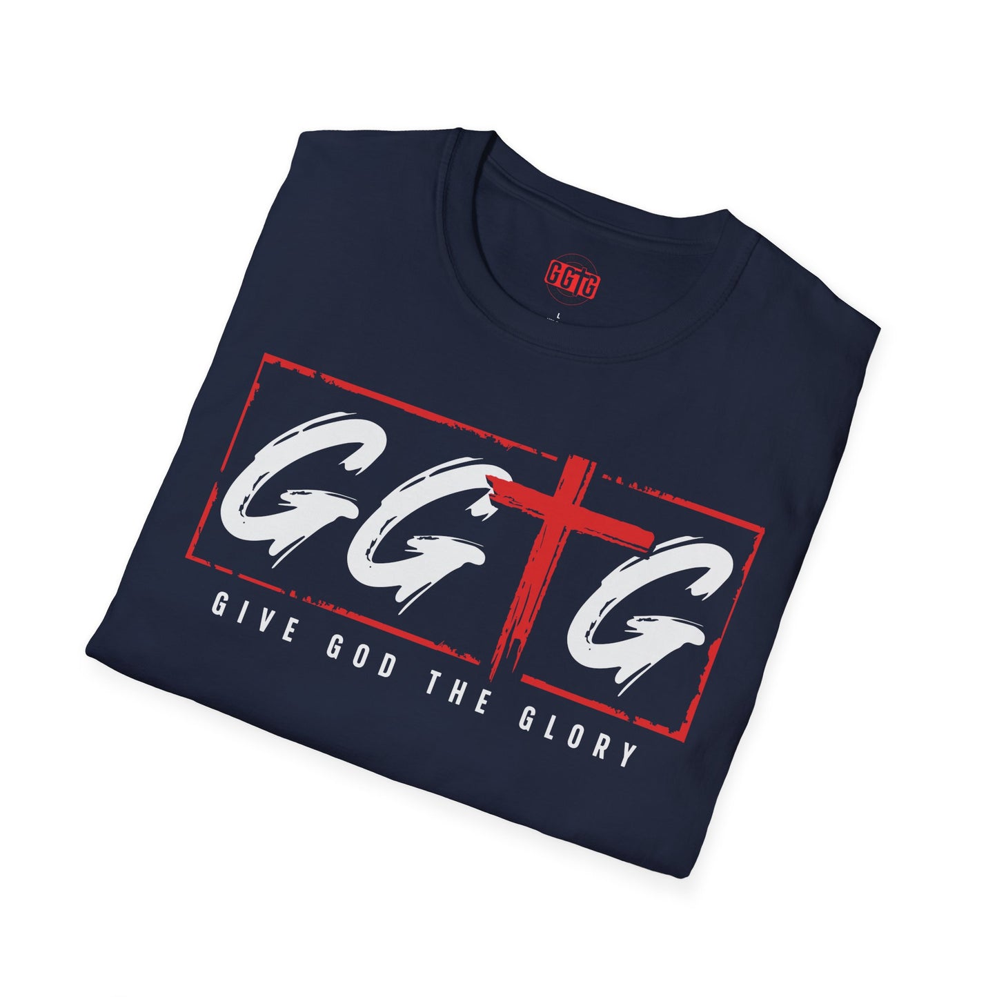 Unisex Softstyle T-Shirt  Inspirational - "Give God the Glory" & "Tell Your Story"