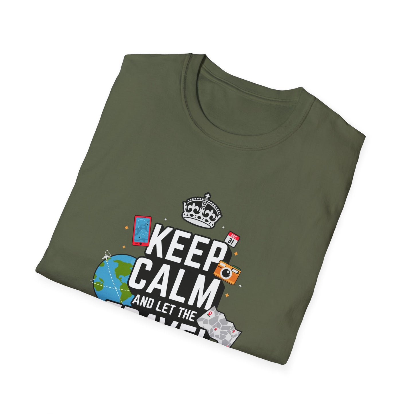 Travel Agent T-Shirt — "Keep Calm Travel Agent" Graphic Tee