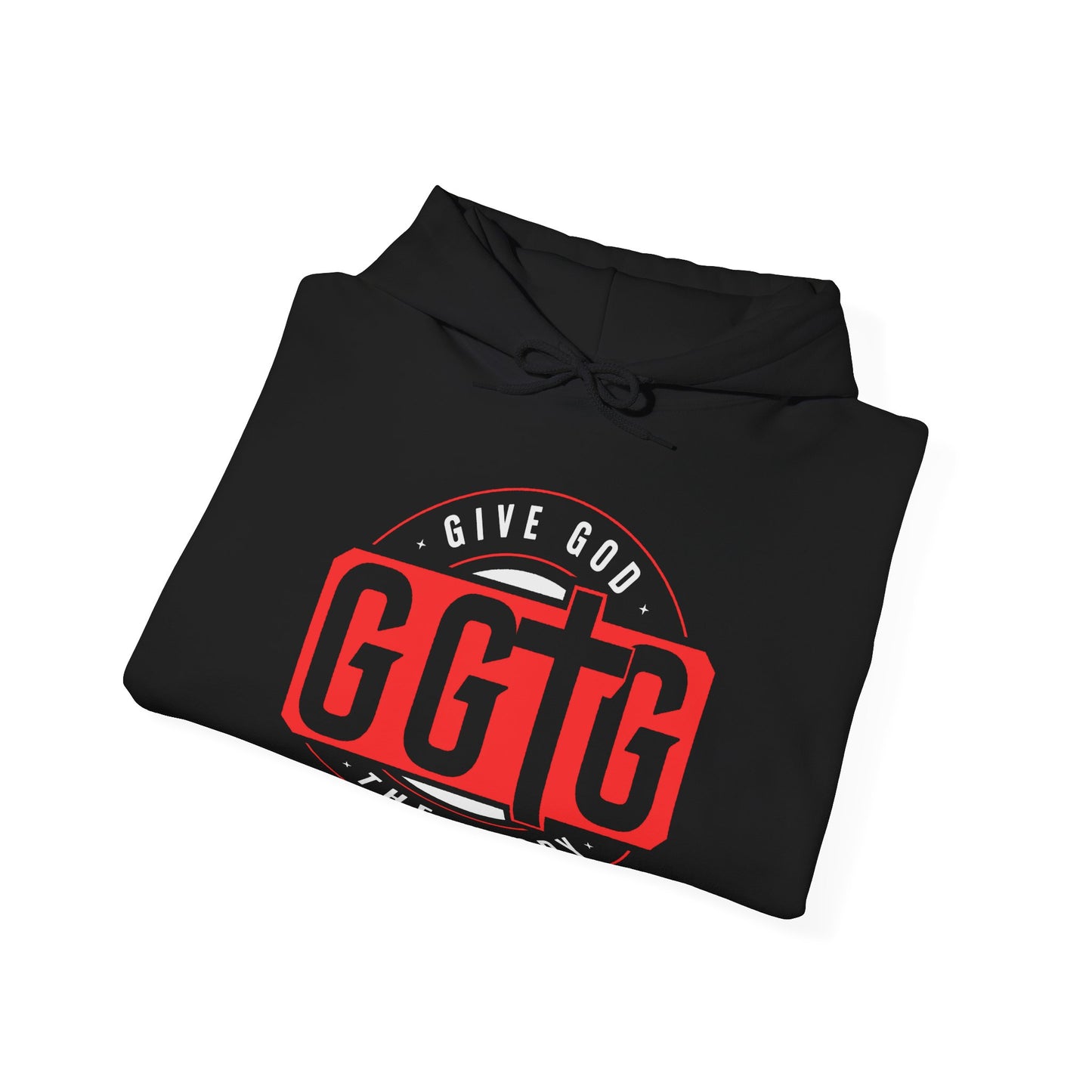 Give God the Glory Unisex Hooded Sweatshirt - Inspirational Comfort Wear
