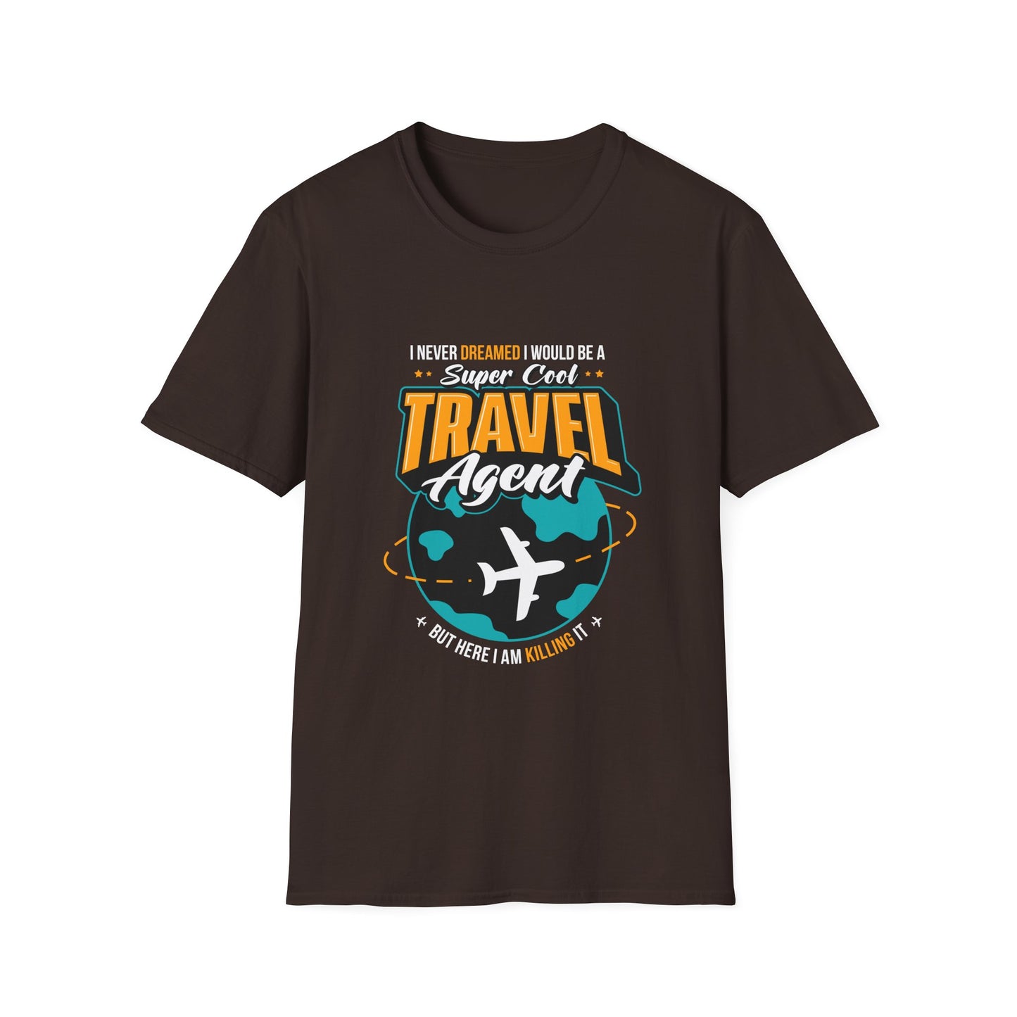 Travel Agent T-Shirt — "Super Cool Travel Agent" Graphic Tee
