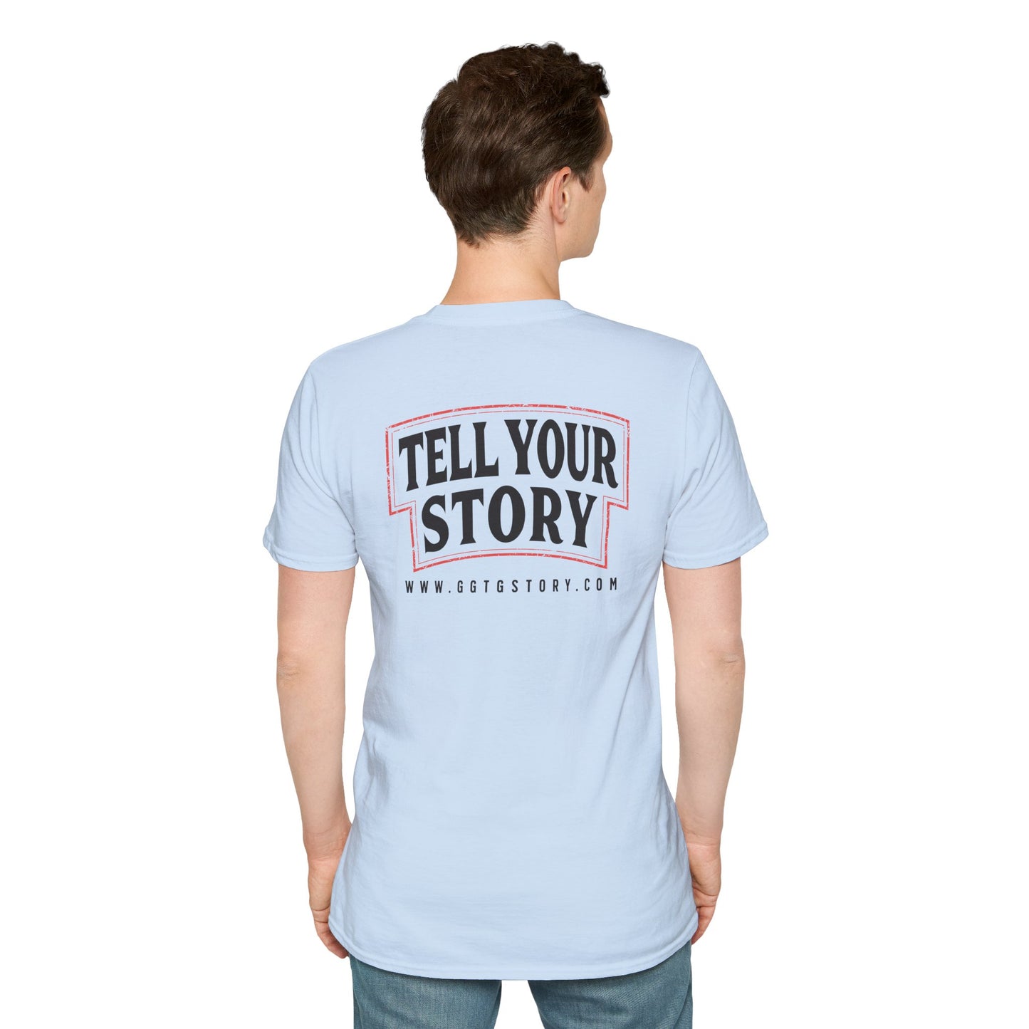 Inspirational Unisex T-Shirt - "Give God The Glory" & "Tell Your Story"