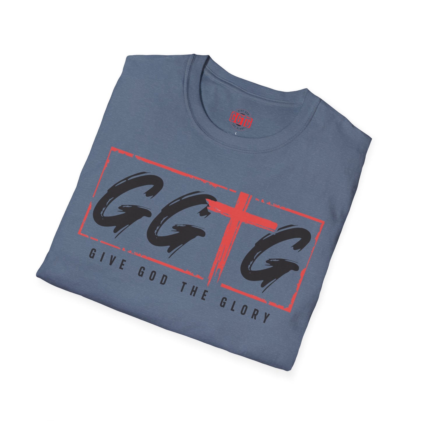 Unisex Inspirational T-Shirt - 'Give God the Glory' & 'Tell Your Story'