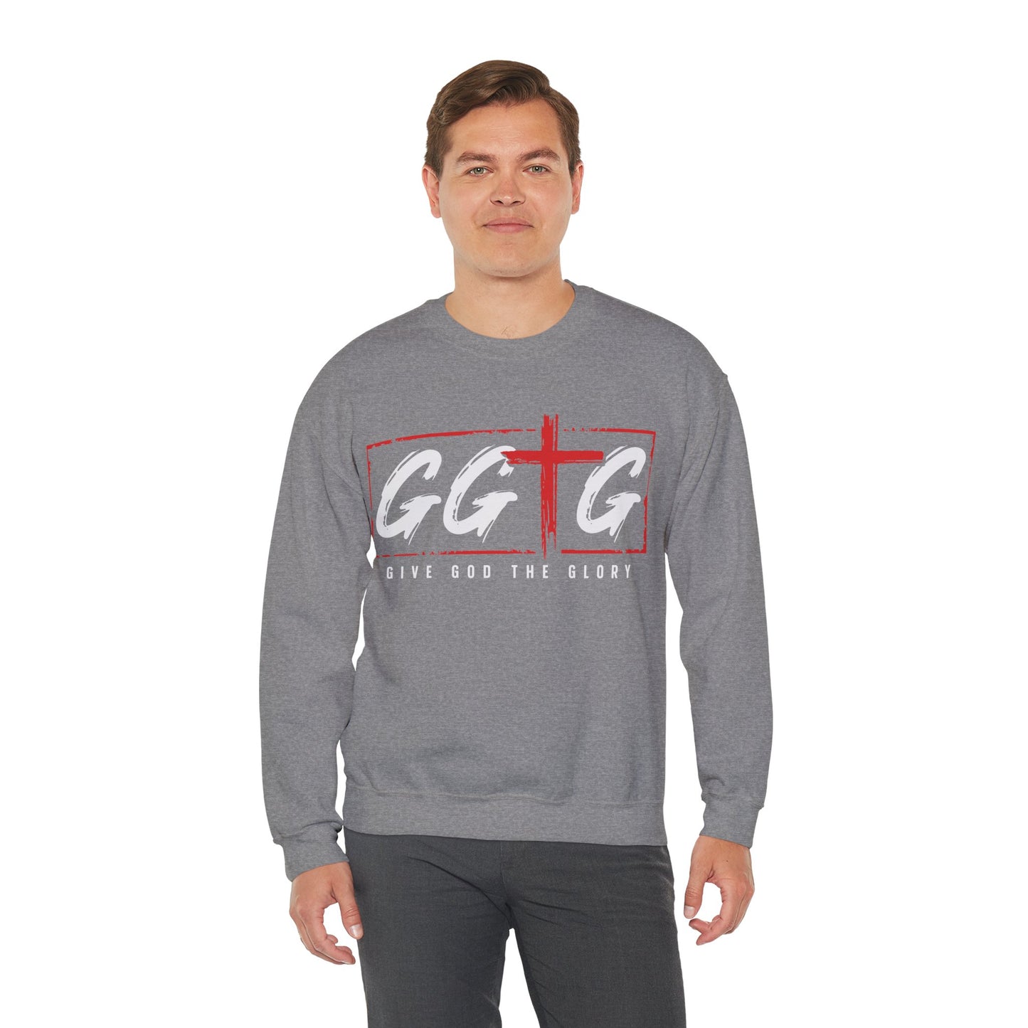 Inspiring Unisex Crewneck Sweatshirt - "Tell Your Story" Design