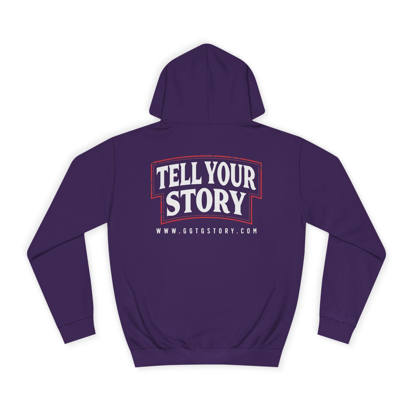 Unisex College Hoodie - Give God the Glory