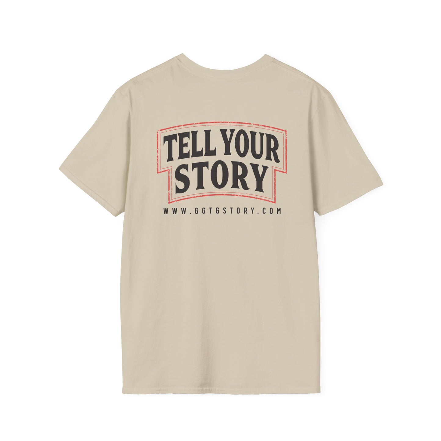 Unisex Inspirational T-Shirt - 'Give God the Glory' & 'Tell Your Story'