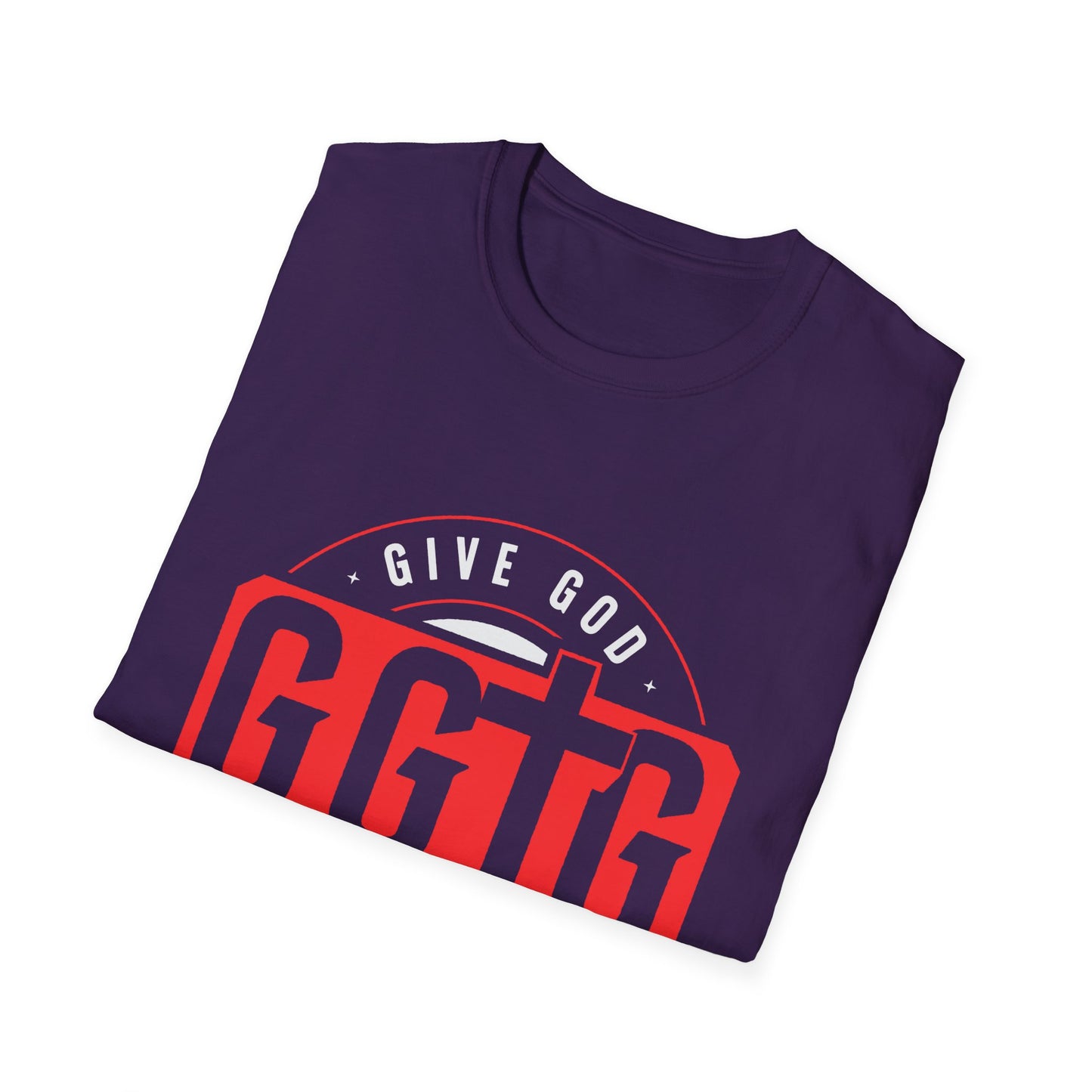 Unisex Softstyle T-Shirt - 'Give God the Glory & Tell Your Story' Inspirational Tee