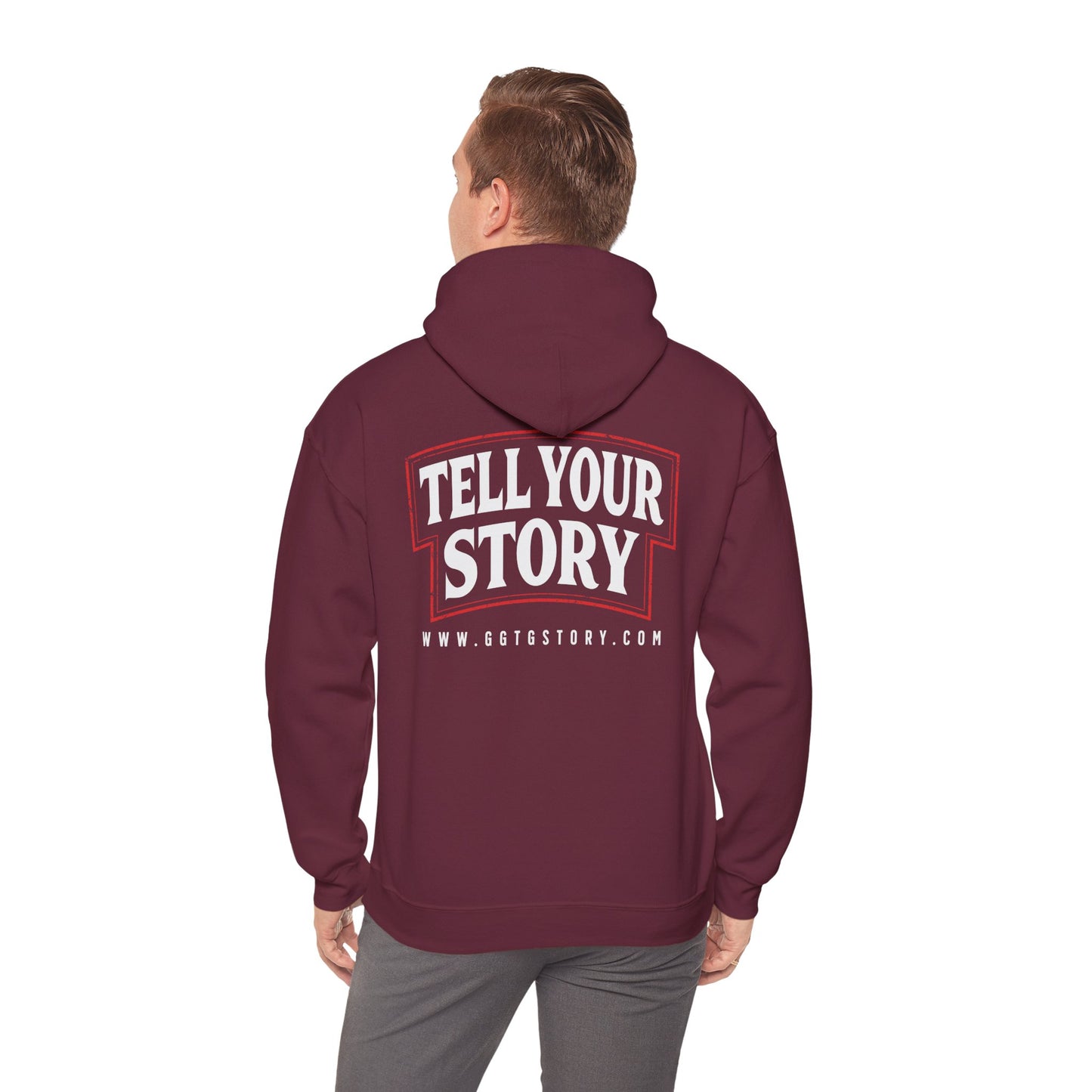 Give God the Glory Unisex Hooded Sweatshirt - Inspirational Comfort Wear