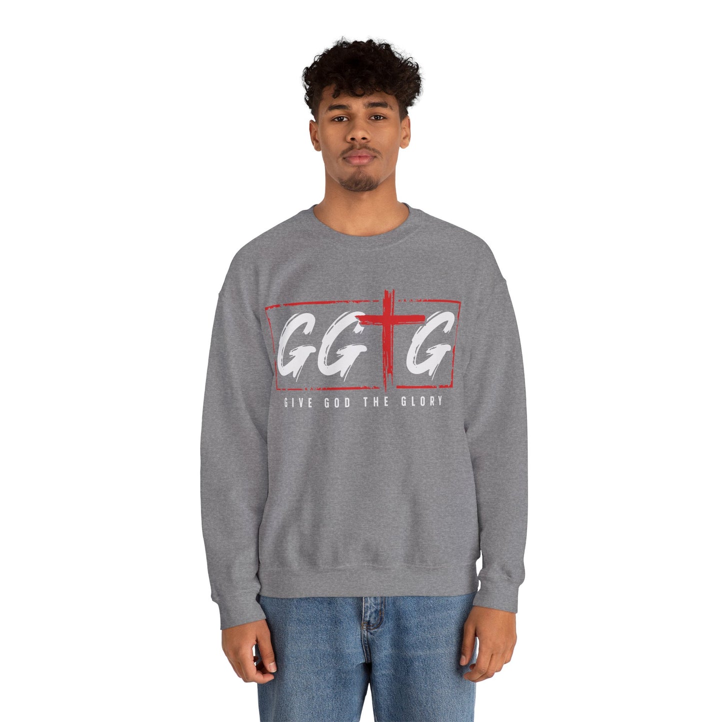 Inspiring Unisex Crewneck Sweatshirt - "Tell Your Story" Design