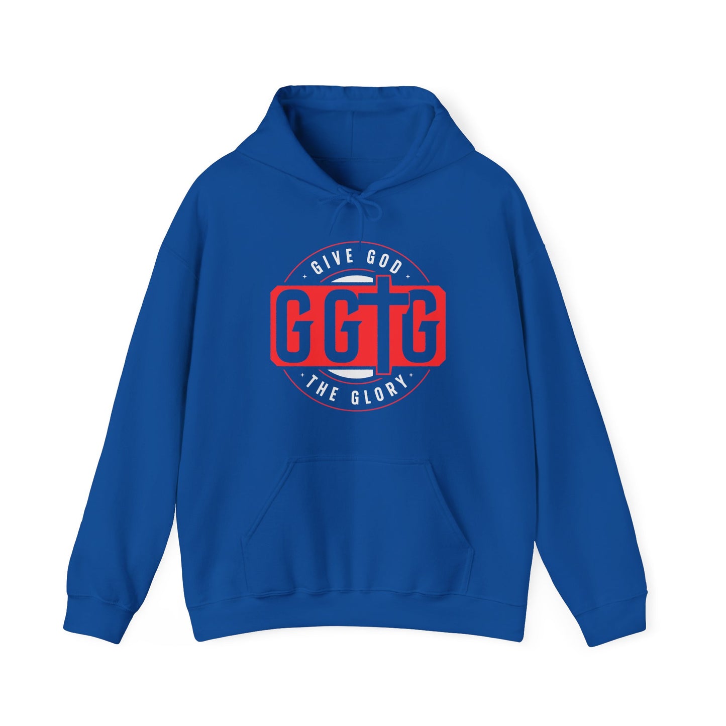 Give God the Glory Unisex Hooded Sweatshirt - Inspirational Comfort Wear