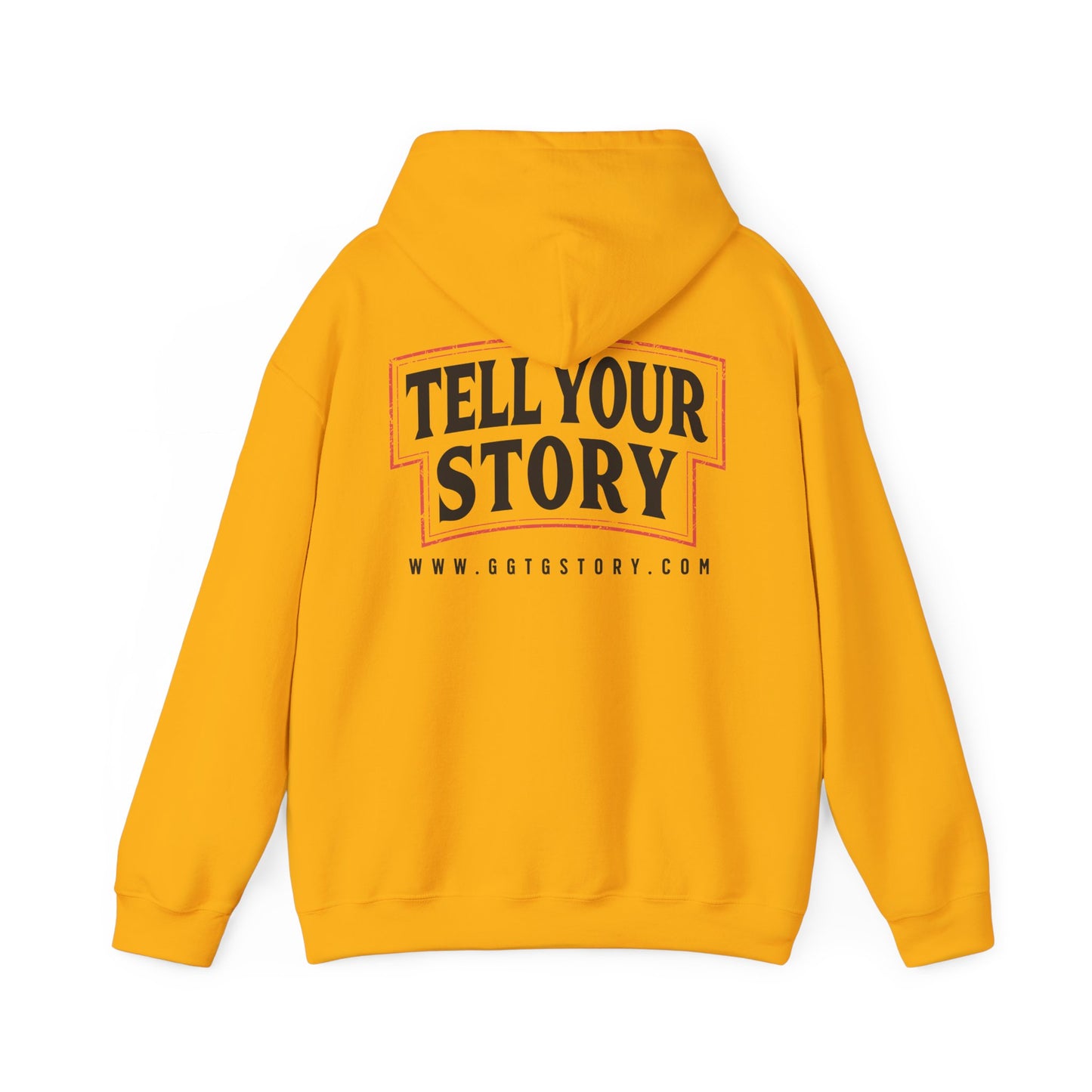 Inspirational Unisex Hoodie - "Give Good The Glory" & "Tell Your Story" Design