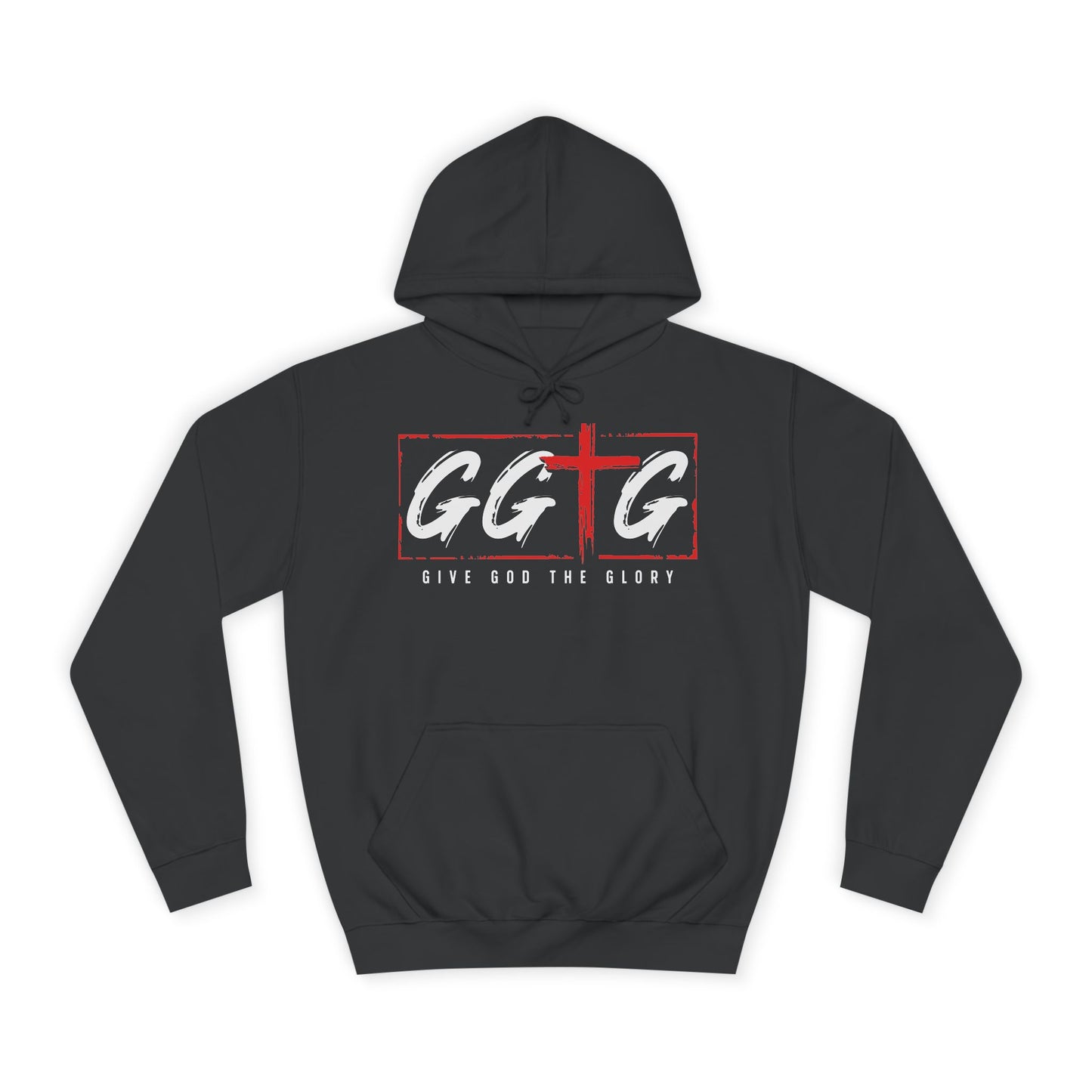 Unisex College Hoodie - Give God the Glory