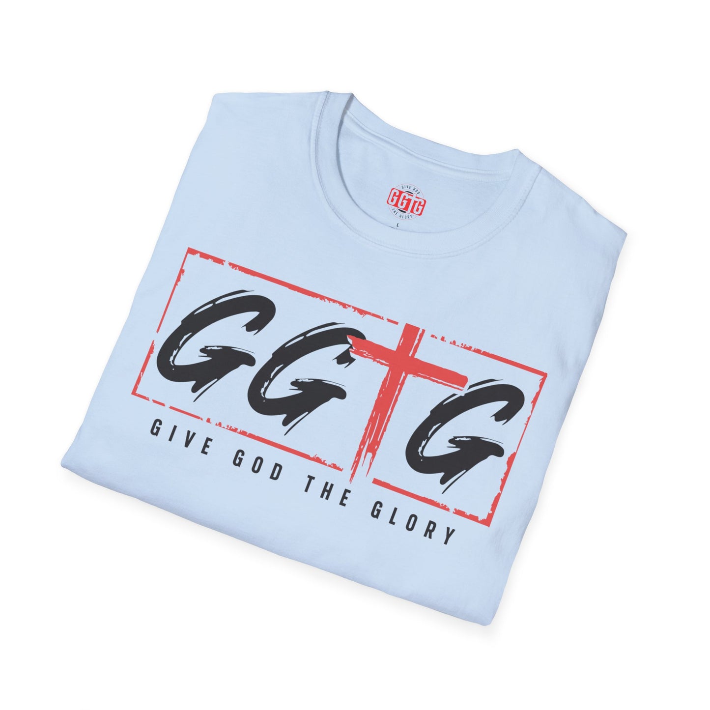 Unisex Inspirational T-Shirt - 'Give God the Glory' & 'Tell Your Story'