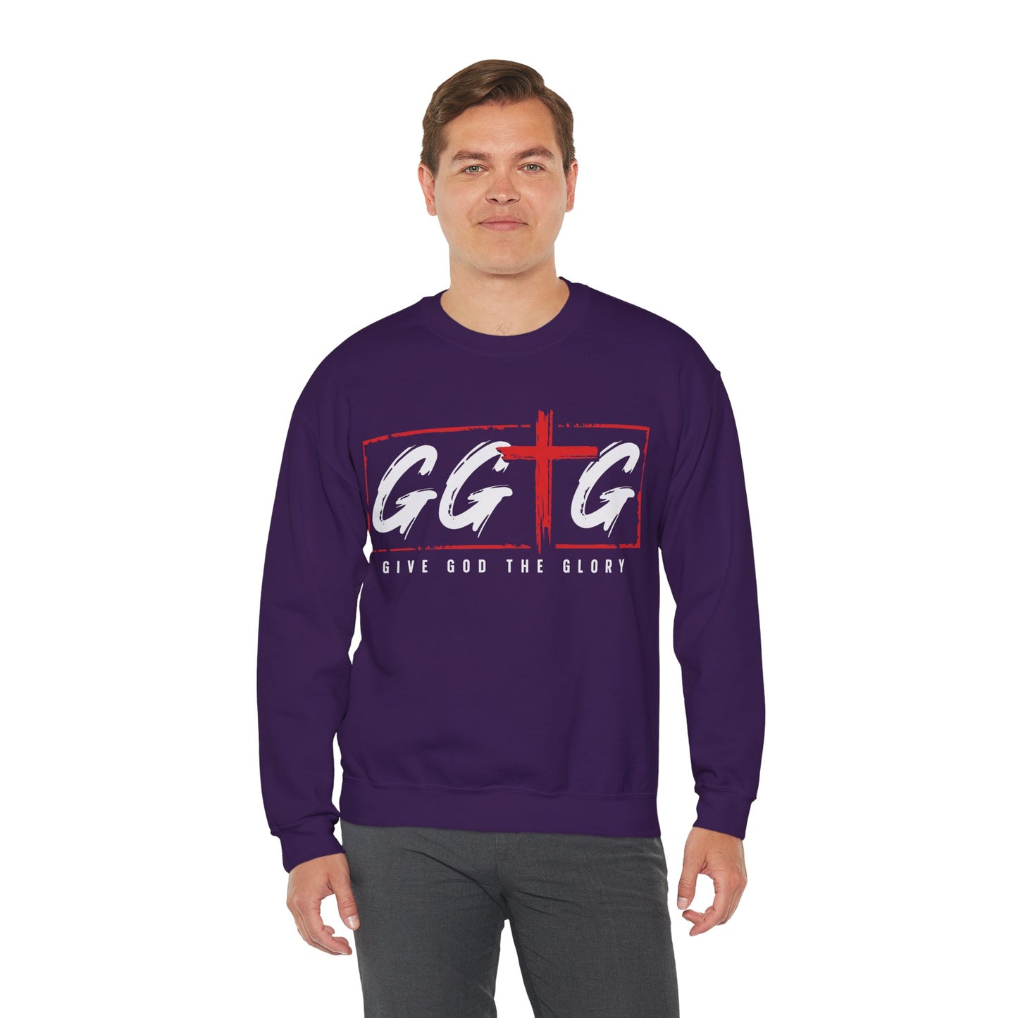 Inspiring Unisex Crewneck Sweatshirt - "Tell Your Story" Design