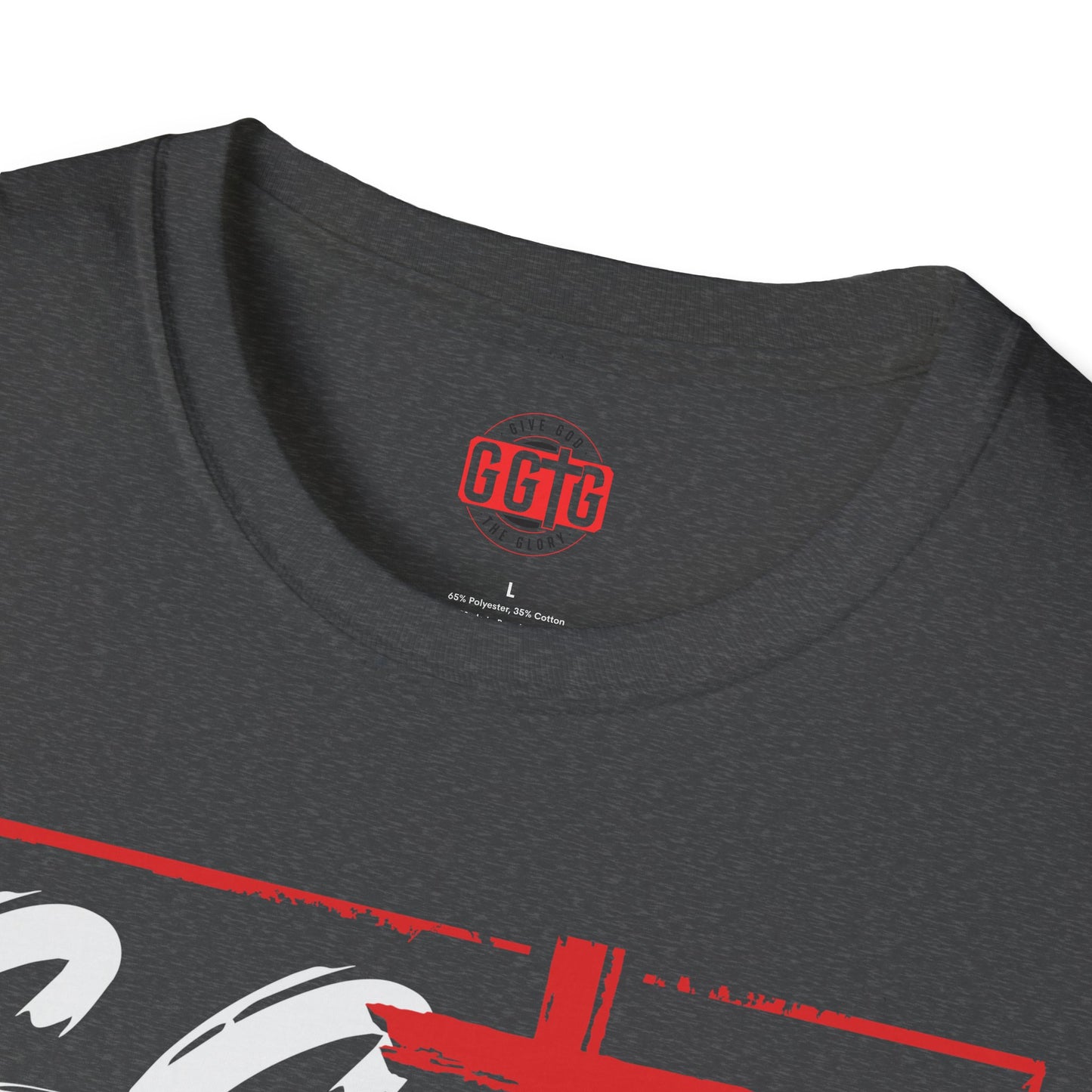 Unisex Softstyle T-Shirt  Inspirational - "Give God the Glory" & "Tell Your Story"
