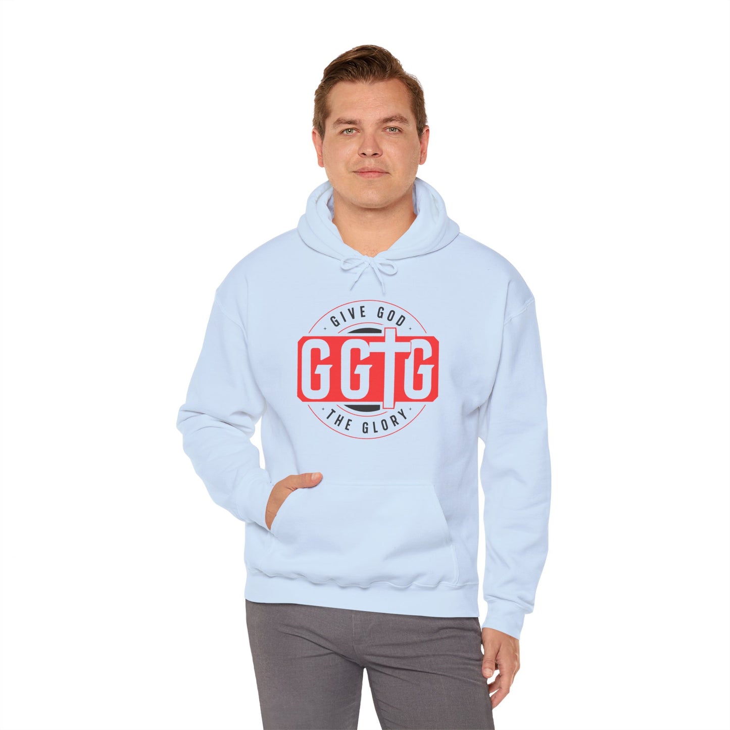 Inspirational Unisex Hoodie - "Give Good The Glory" & "Tell Your Story" Design