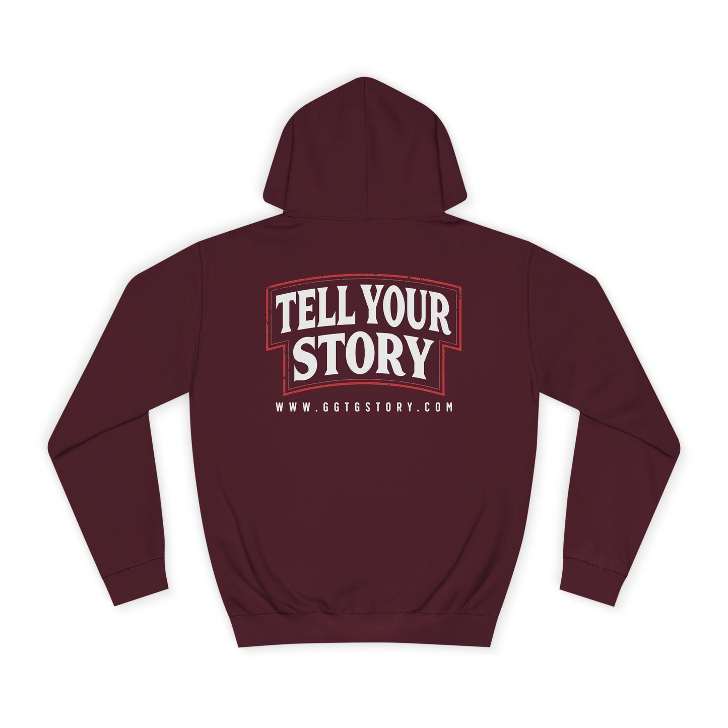 Unisex College Hoodie - Give God the Glory
