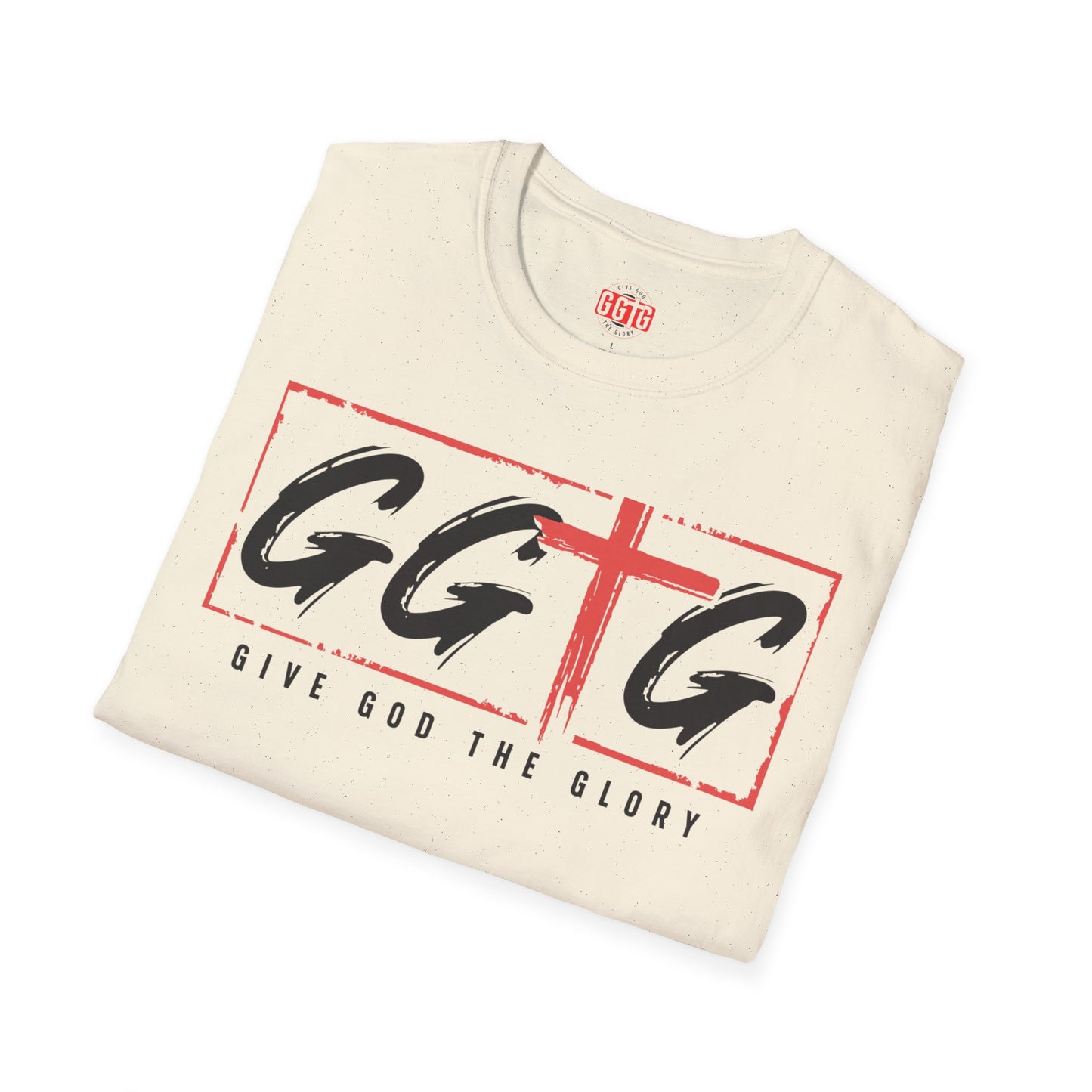 Unisex Inspirational T-Shirt - 'Give God the Glory' & 'Tell Your Story'