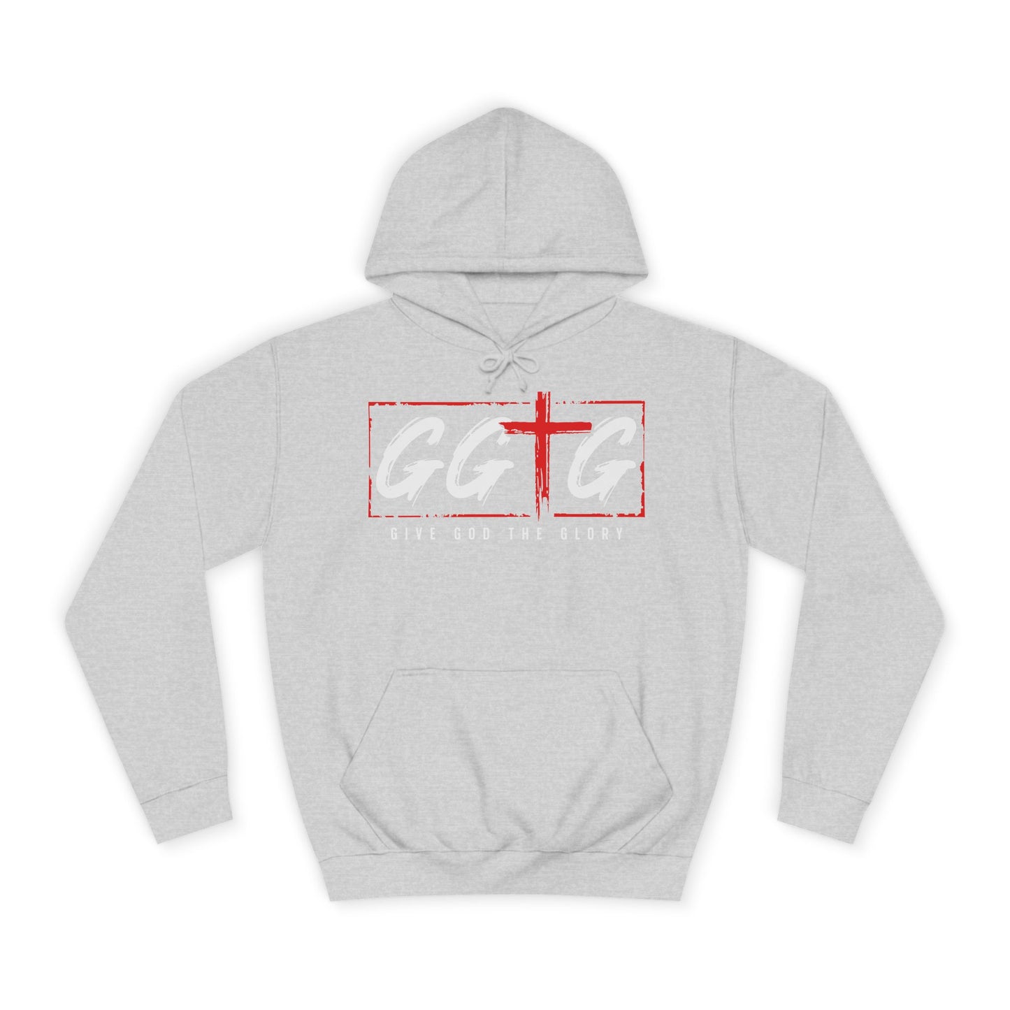 Unisex College Hoodie - Give God the Glory