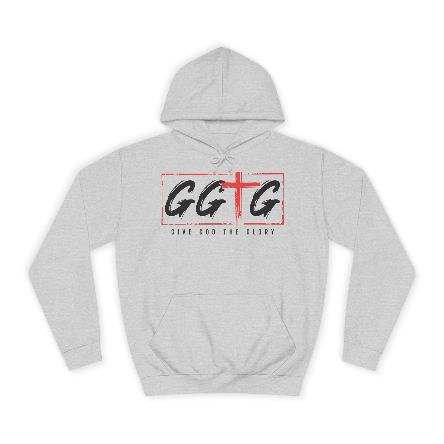 Unisex College Hoodie - Give God The Glory & Tell Your Story