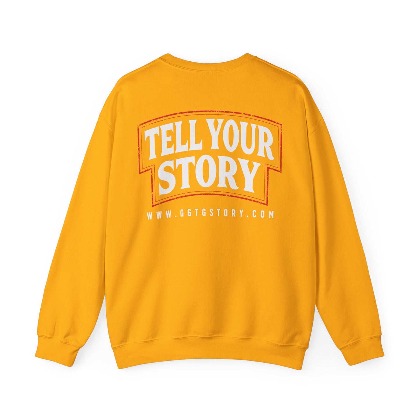 Christian Motivational Crewneck Sweatshirt - 'Give God the Glory'
