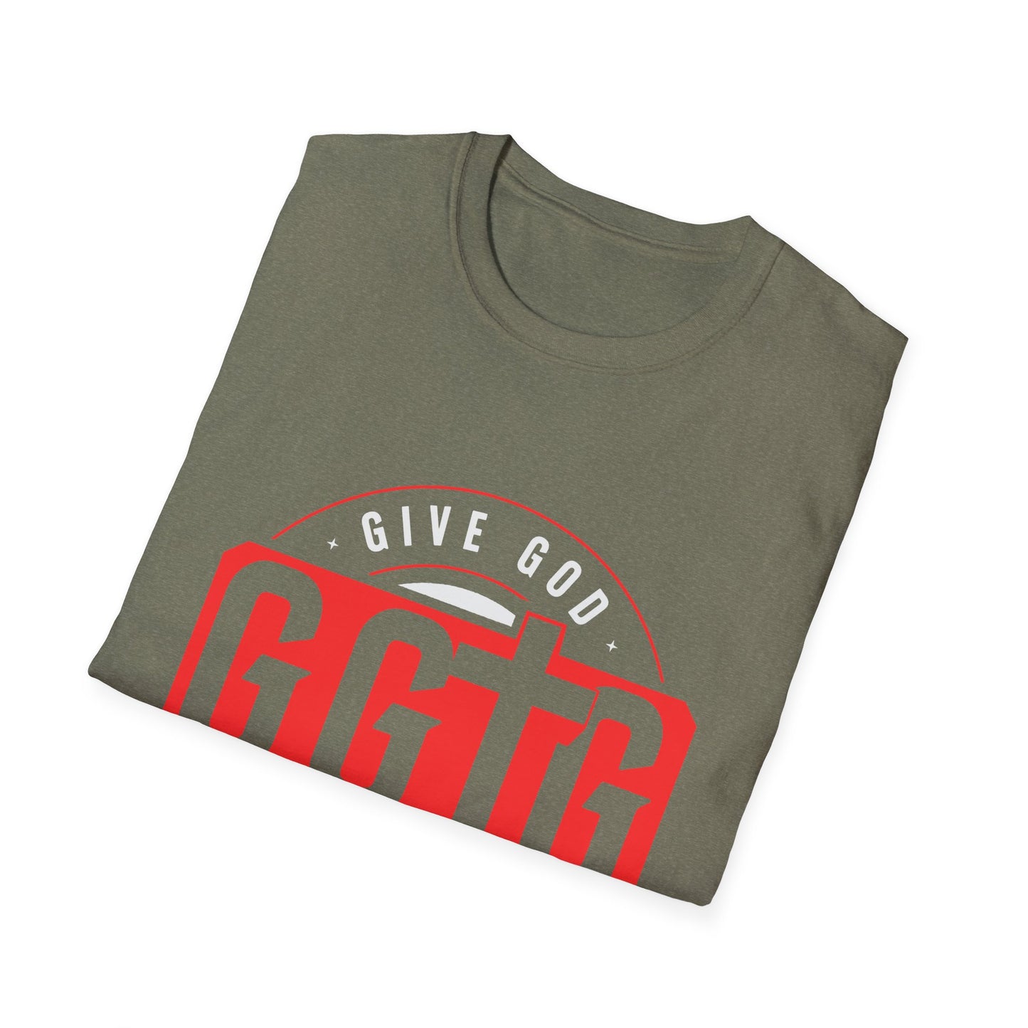 Unisex Softstyle T-Shirt - 'Give God the Glory & Tell Your Story' Inspirational Tee